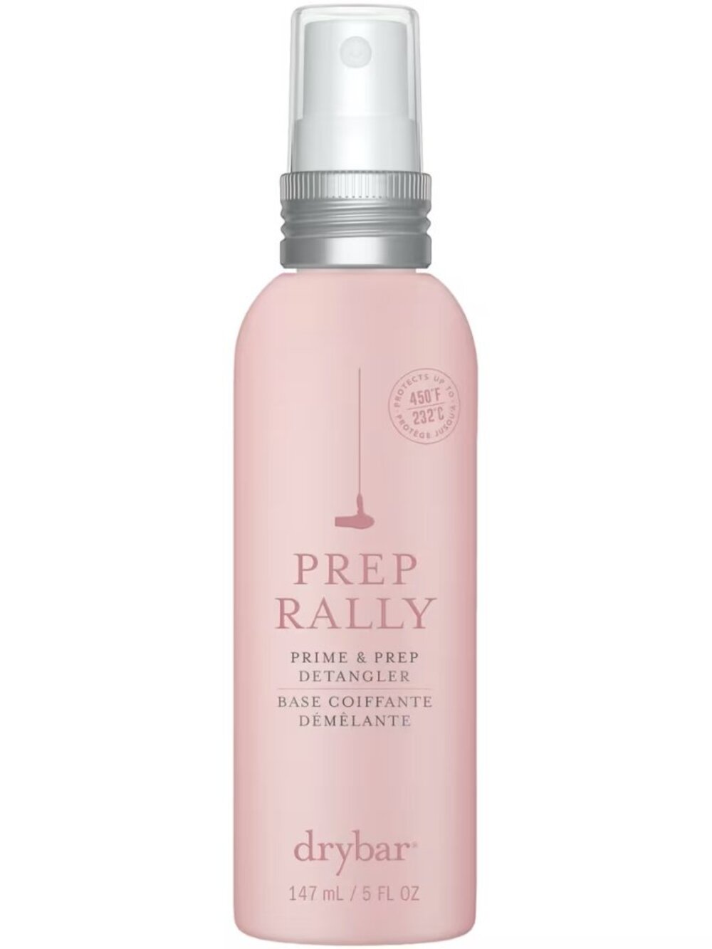 2-Pack Combo: Drybar Prep Rally Prime & Prep Detangler Noir Scent (2 x 147ml)